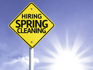 hiring spring cleaning