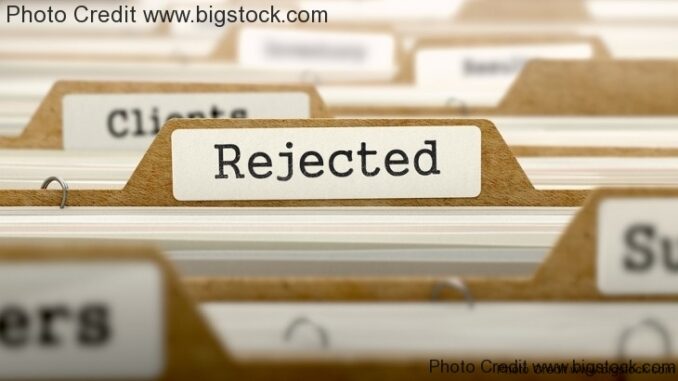 job search rejection